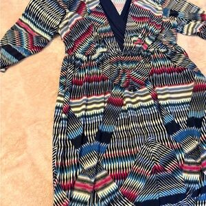 Gilli Kids Dress with Blue and Pink Stripes